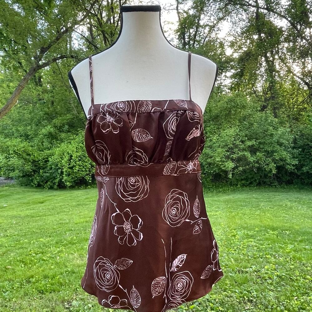 Y2K Babydoll Ethereal Coquette indie sleaze Self Esteem Top Large Floral Cami